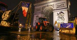 La Nación / Agricultores llevan protesta contra Mercosur al centro de París