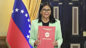 Delcy Rodríguez llama a la unión en Venezuela para sanar "la herida" del ataque de EEUU