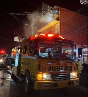 Video. SUSTO EN SAN LORENZO | INCENDIO EN DEPARTAMENTO » San Lorenzo PY