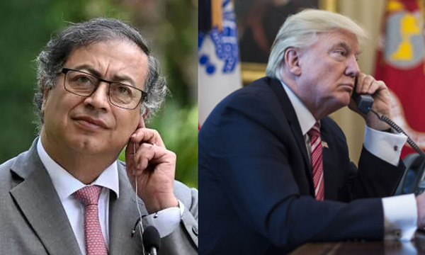 Petro y Trump bajan la tensión tras una llamada telefónica y acuerdan reunión en la Casa Blanca - OviedoPress
