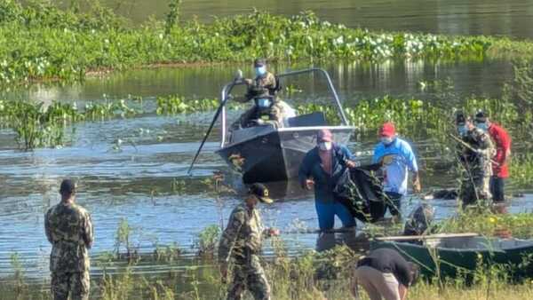 Hallan muerto en el arroyo Ñeembucú a Alexander, el niño que estaba desaparecido en Pilar