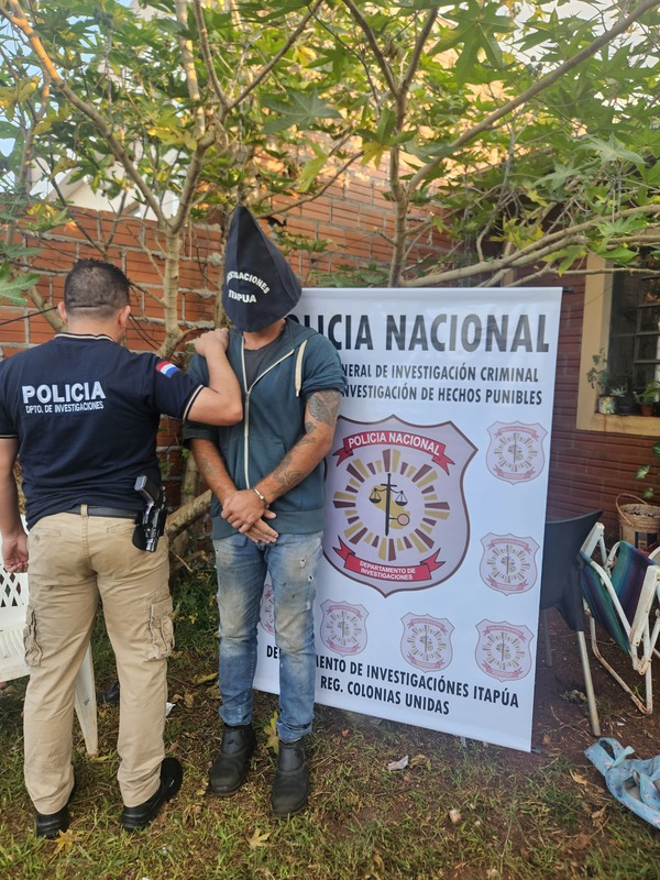 Allanan dos viviendas en Itapúa y detienen a supuesto autor de robo agravado