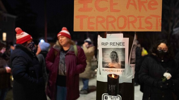 Trump resplada al agente del ICE que mató a una mujer y la indignación crece en Estados Unidos