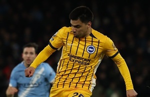 Diego Gómez tuvo el rendimiento más bajo en el empate con Manchester City