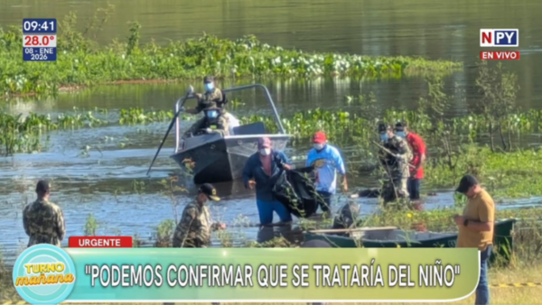 Trágico desenlace: Hallan el cuerpo del pequeño Alexander en el arroyo Ñeembucú