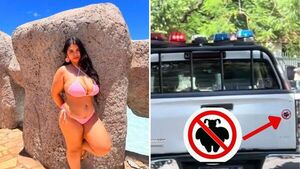 Miss Gordita declara la “guerra” a los policías de la patrullera “antirellenitas”