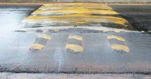 La Nación / La Municipalidad de Asunción retirará lomadas colocadas en cruces semafóricos