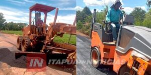 MOPC EJECUTA MEJORAS EN LA RUTA D051 PARA FORTALECER LA EN ITAPÚA