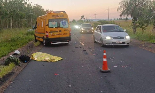 Tragedia en la Ruta PY01: joven militar pierde la vida tras violento choque - OviedoPress