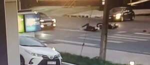 Motociclista reclama falta de reparación tras ser embestido por vehículo de Nelson Mora - Policiales - ABC Color