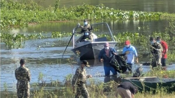 Hallan muerto en el arroyo Ñeembucú a Alexander, el niño que estaba desaparecido en Pilar - Concepción al Día