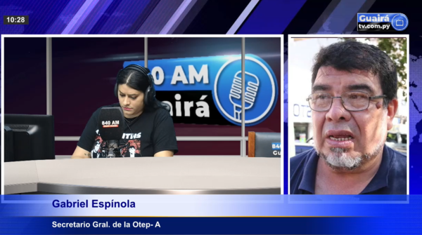 Gabriel Expínola de la Otep-A habló sobre el rechazo a las modificaciones para la jubilación de los docentes.