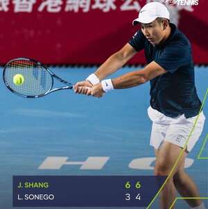 El chico Shang sorprende a Sonego en Hong Kong - Tenis - ABC Color