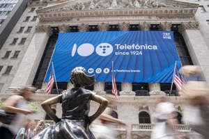 Telefónica notifica al supervisor estadounidense su decisión de abandonar Wall Street