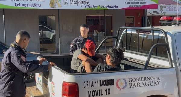 Recuperan motocicleta robada y detienen a una pareja con antecedentes en Concepción - Concepción al Día