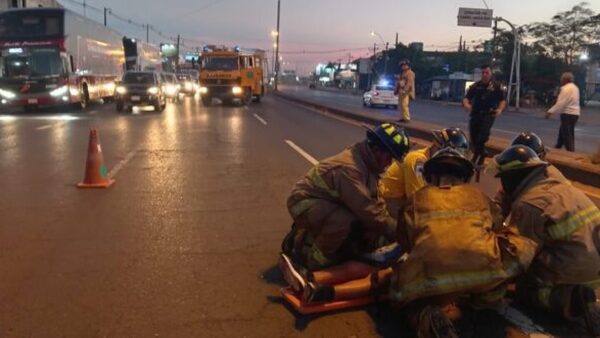 Accidentes de tránsito e incendios encabezan las emergencias atendidas por bomberos
