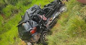 Diario HOY | Bache provoca accidente fatal en San Pedro: mueren madre y su hijo médico