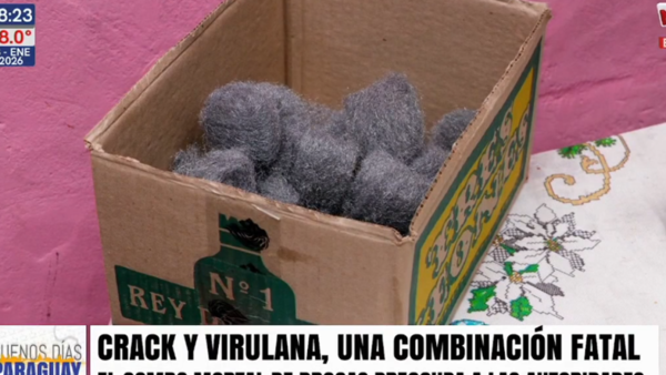 Policía alerta sobre el uso de virulana para el consumo de crack