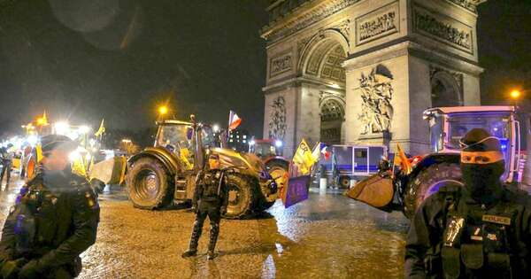 La Nación / Protestas en París contra el acuerdo EU-Mercosur