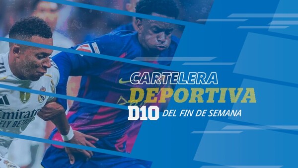 Cartelera Deportiva con foco en la Supercopa de España