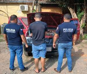 Gracias al GPS detienen a militar que conducía una camioneta robada - Policiales - ABC Color