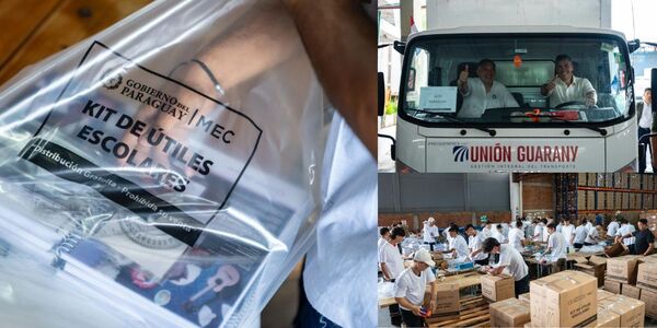 EL PRESIDENTE PEÑA SUPERVISA Y ANTICIPA EL OPERATIVO DE KITS ESCOLARES 2026