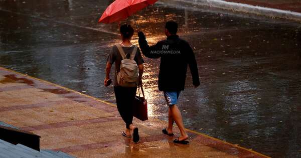 La Nación / Emiten alerta por lluvias y tormentas para 12 departamentos