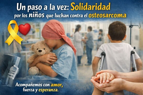 Un paso a la vez: una llamada a la solidaridad por los niños que enfrentan cáncer oseo » San Lorenzo PY