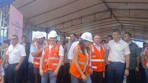 Ministra del MOPC evitó a la prensa en el inicio de obra vial en Cordillera - Nacionales - ABC Color