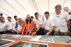 Latorre destacó impacto económico y social de obras en accesos a la ruta PY02