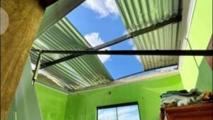 Temporal afecta a más de 30 viviendas en Carmelo Peralta y Concepción