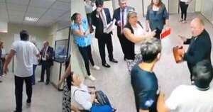 La Nación / Juzgado de Luque: audiencia por violencia familiar termina en agresión física