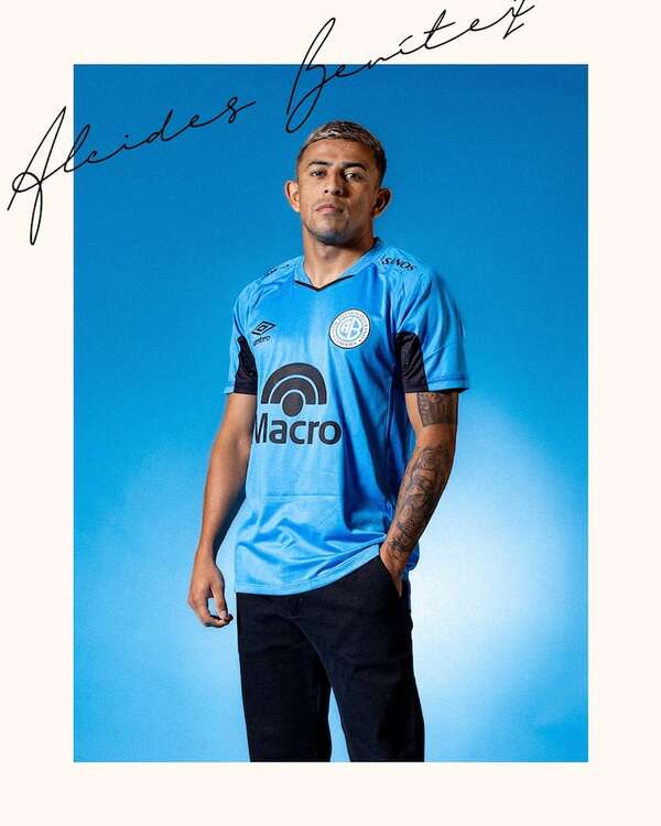 Alcides Benítez, oficialmente presentado en Belgrano de Córdoba - Fútbol Internacional - ABC Color
