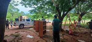 Video: temporal deja sin techo a Unidad de Salud Familiar en Concepción  - Nacionales - ABC Color