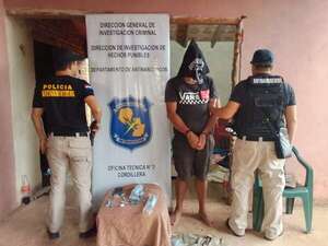 Eusebio Ayala: cae presunto microtraficante tras operativo policial - Policiales - ABC Color