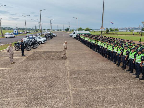 Operativo Verano en Encarnación: 300 policías blindan la ciudad
