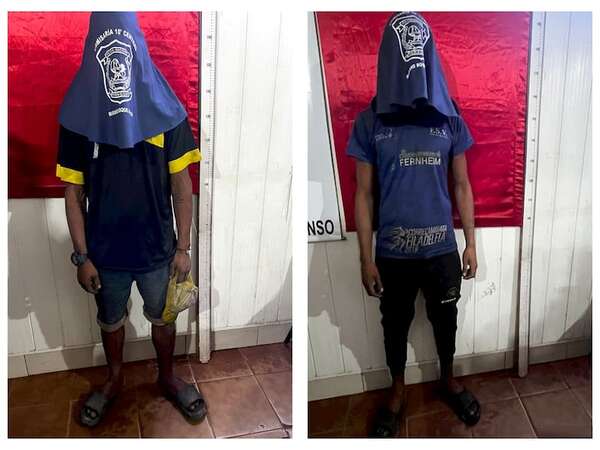 Aprehenden a dos jóvenes por hurto de cables y repuestos de ambulancias - Policiales - ABC Color