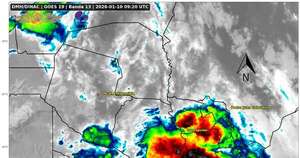 Diario HOY | Alerta de tormentas para Central y casi todo el país