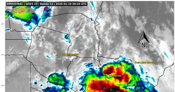 Diario HOY | Alerta de tormentas para Central y casi todo el país