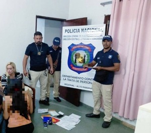 Allanan spa en Ciudad del Este y detienen a mujer con orden de captura por drogas
