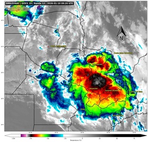 Tormentas intensas ponen en alerta a Central y gran parte del país - ADN Digital