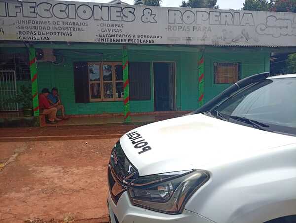 Delincuentes armados roban mercaderías y dinero de una ropería en San Rafael del Paraná