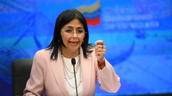 Delcy Rodríguez dice que la diplomacia será el escenario para el "cara a cara" con EEUU