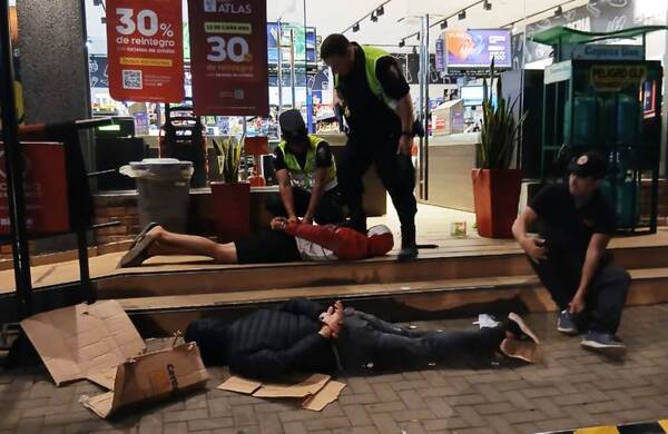 Frustran asalto y detienen a ladrones en Luque •