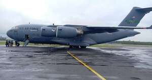 Diario HOY | Avión militar de EEUU aterriza en nuestro país con armamentos para entrenar a las FFAA