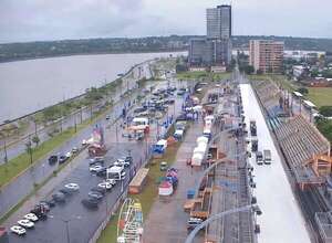 Posponen ensayo general del Carnaval por lluvias en Encarnación - Nacionales - ABC Color