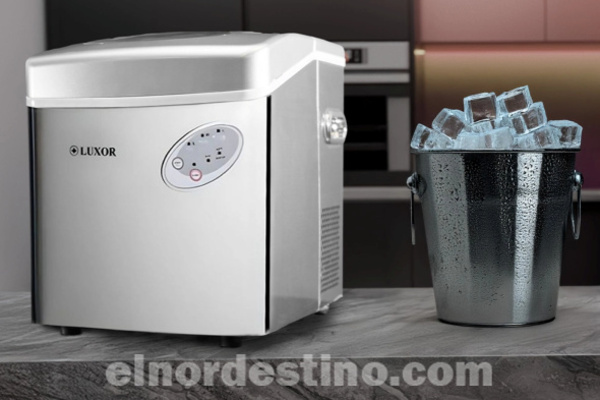 La máquina de hielo Luxor LX-22S es la solución ideal para las producciones diarias de hielo de manera eficiente y con estilo  - El Nordestino