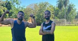 La Nación / Sin club, Patiño y Espínola entrenan