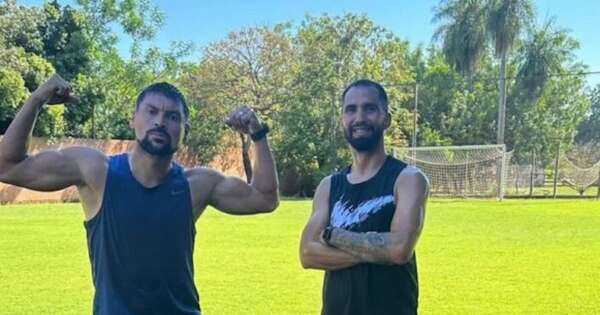 La Nación / Sin club, Patiño y Espínola entrenan