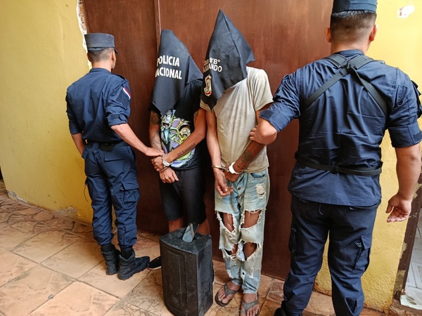 Aprehenden a dos hombres por hurto agravado y recuperan objetos robados en Concepción - Concepción al Día